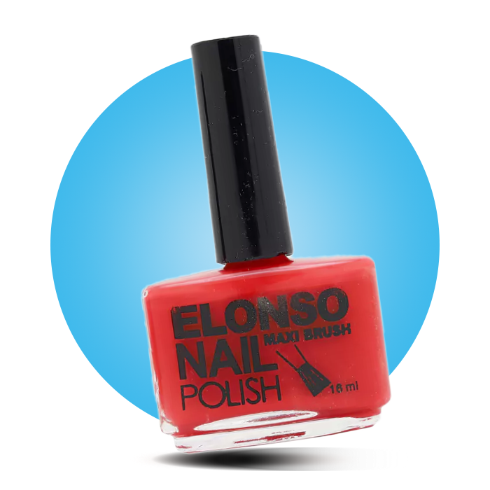 لاک پایه رنگ قرمز