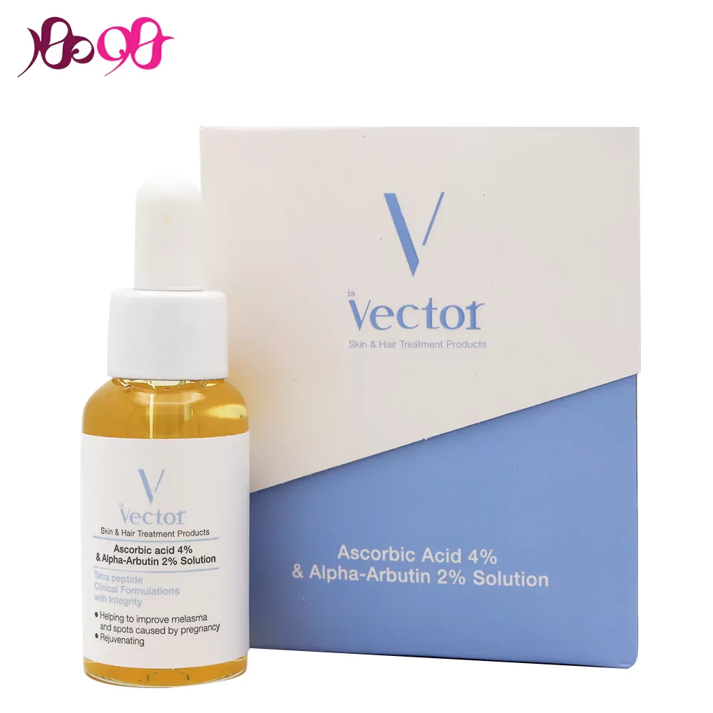 vector-ascorbic-acid-alpha-arbutin-serum