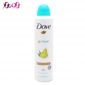 اسپری ضد تعریق داو dove رایحه گلابی و آلوئه ورا 48 ساعته