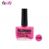 لاک ناخن الونسو شماره G15