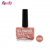 لاک ناخن الونسو شماره G16