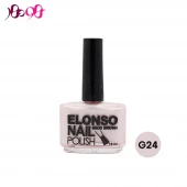 لاک ناخن الونسو شماره G24