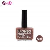 لاک ناخن الونسو شماره G21