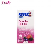 کاندوم کدکس تاخیر دار دابل دیلی Double Delay (10 عددی)