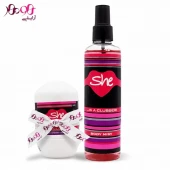 اسپری خوشبوکننده شی is Clubber + هدیه: مام is Clubber