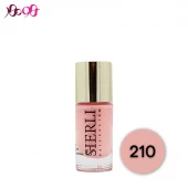 لاک ناخن شرلی شماره 210 رنگ صورتی مرجانی