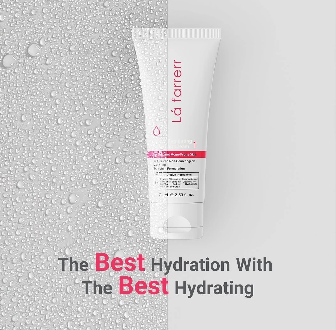 کرم-مرطوب-کننده-و-آبرسان-پوست-هاي-چرب-و-مستعد-آکنه-لافارر-Lafarrerr