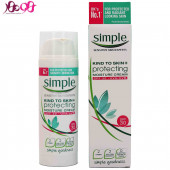 آبرسان و مرطوب کننده پوست های حساس spf 30 سیمپل - simple