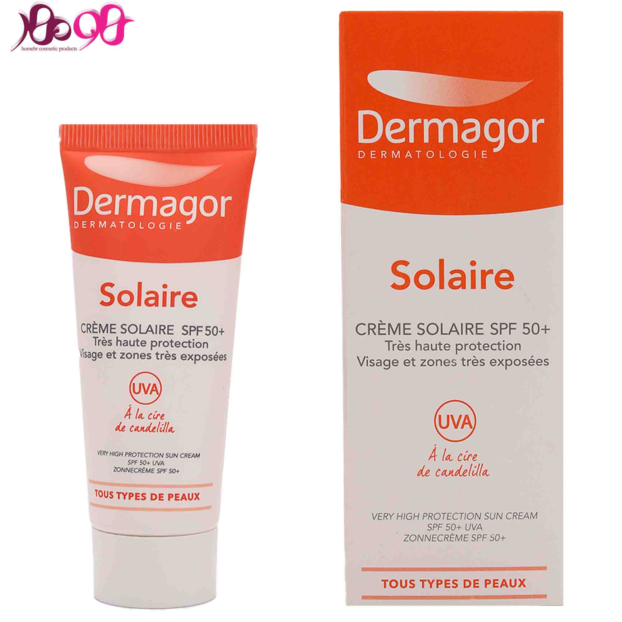 کرم-ضد-آفتاب-مناسب-انواع-پوست-SPF50-درماگور-DERMAGOR