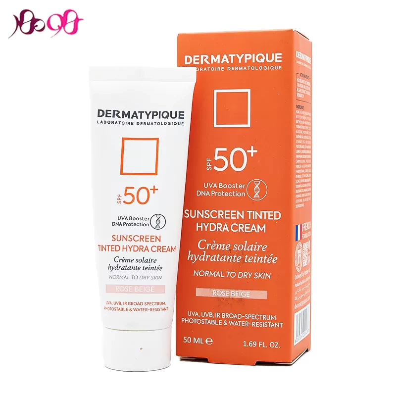 ضد-آفتاب-رنگی-رز-بژ-پوست-خشک-و-نرمال-درماتيپيک-DERMATYPIQUE