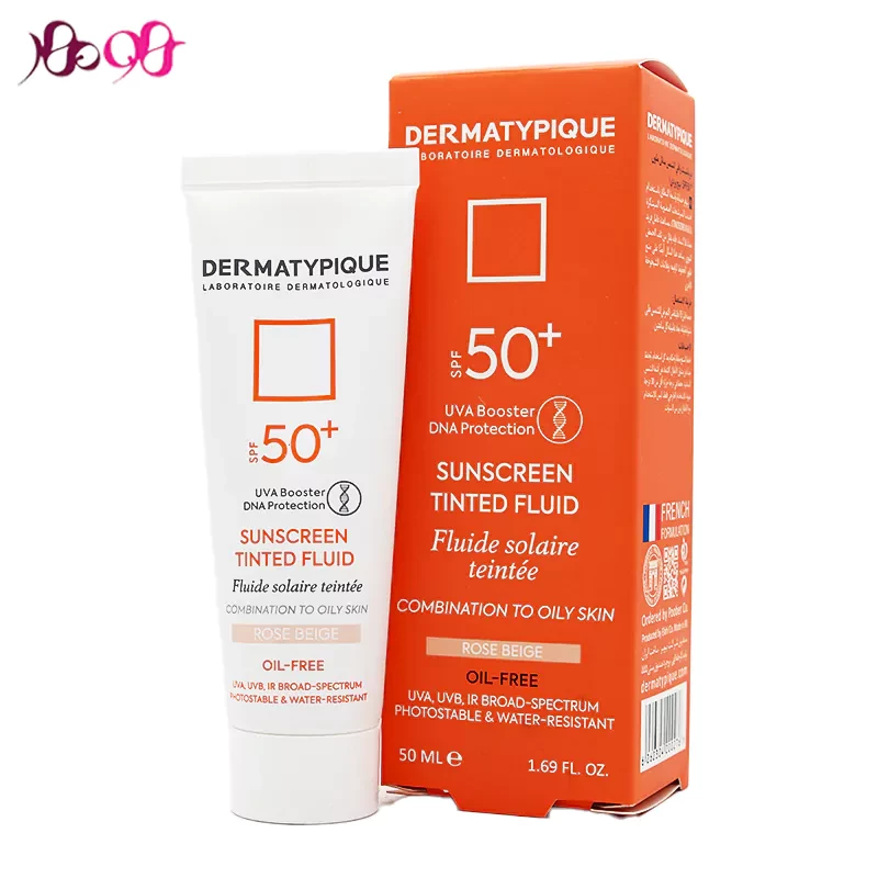 ضدآفتاب-رنگی-رز-بژ-مناسب-پوست-چرب-درماتيپيک-DERMATYPIQUE