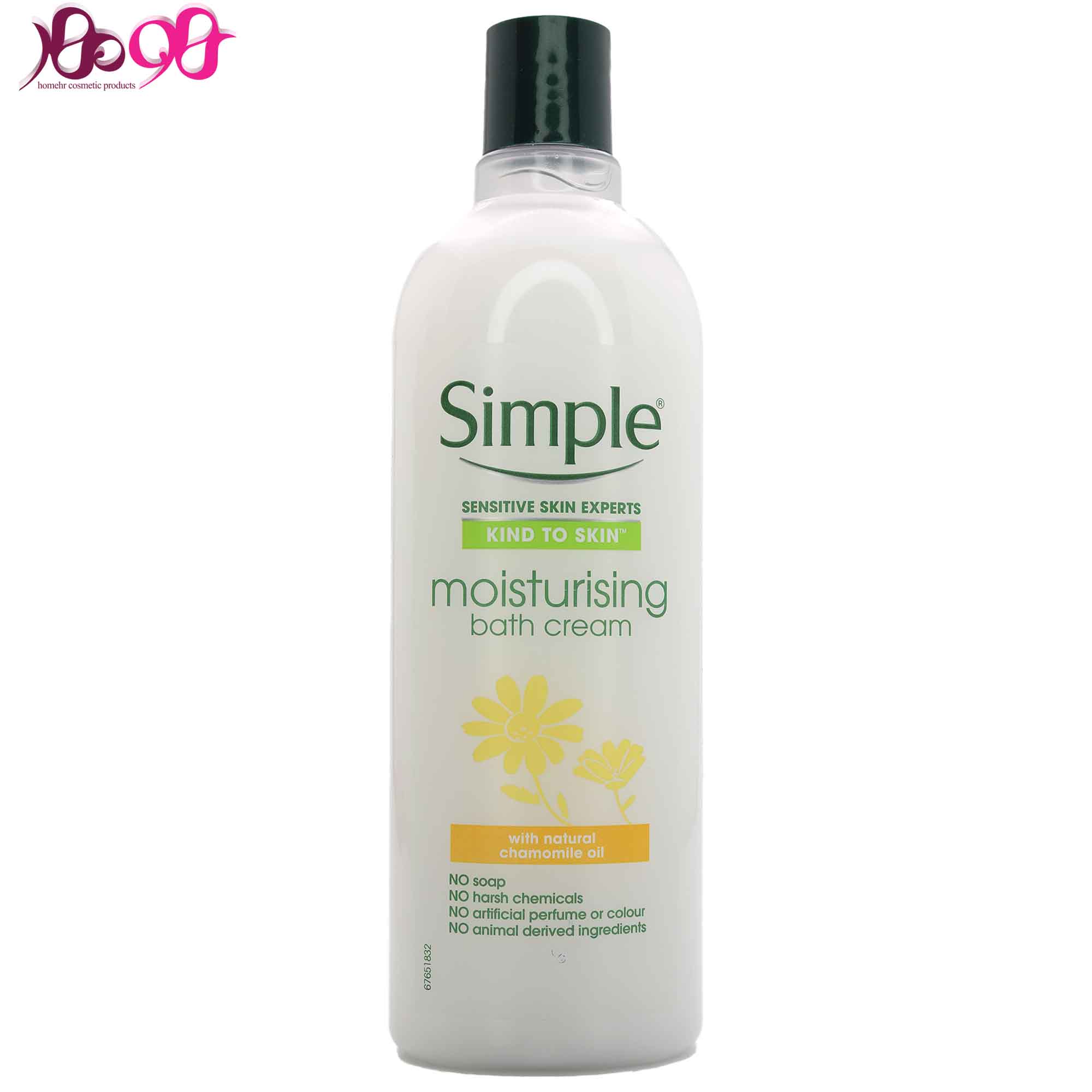 شامپو-بدن-مرطوب-کننده-moisturising-bathcream-سيمپل-400ميل-SIMPLE