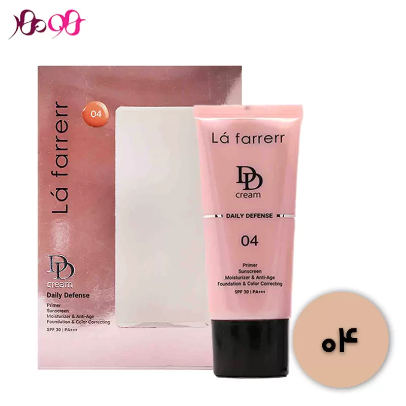 دی-دی-کرم-spf30-مدل-بژ-طبيعی-شماره-04-لافارر-Lafarrerr-33ml