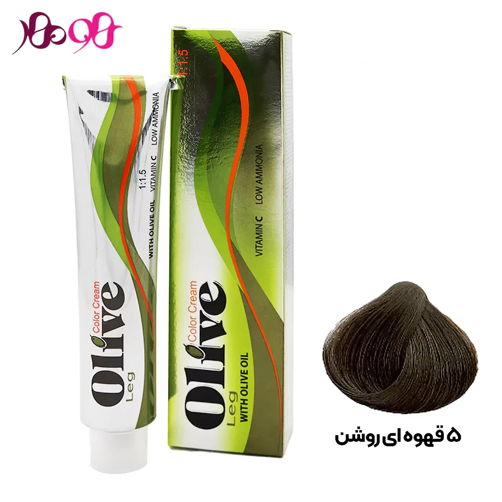رنگ-مو-5-الیو-olive