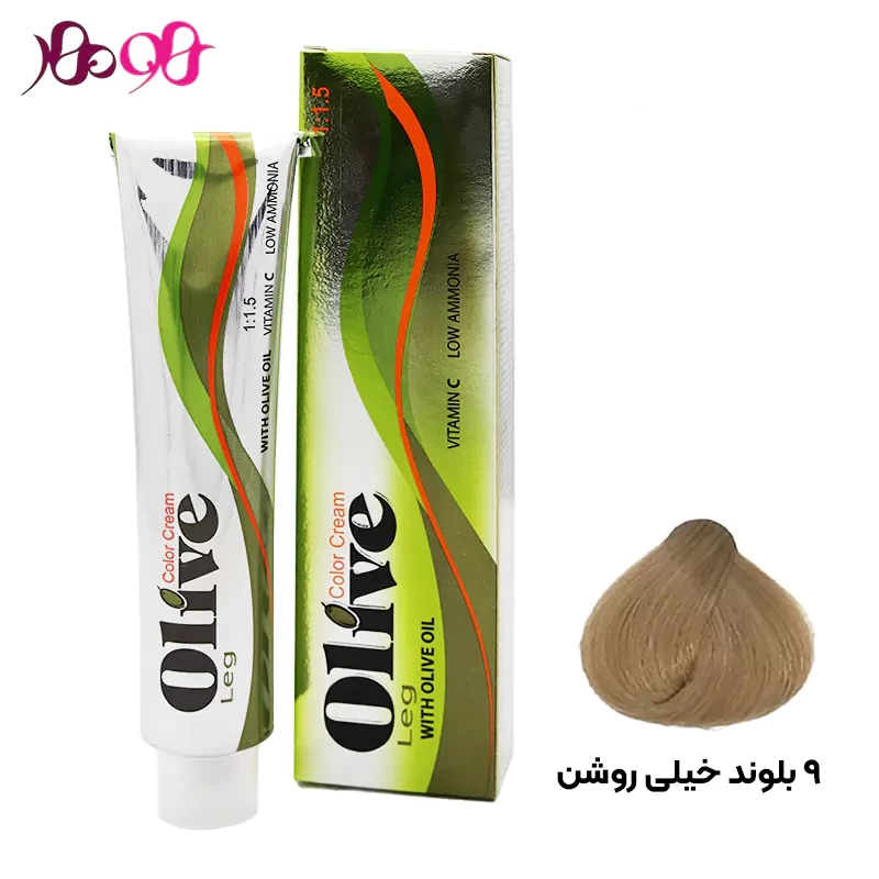 رنگ-مو-9-الیو-olive