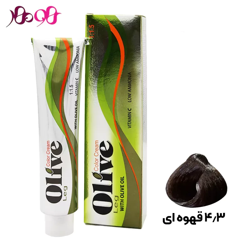 رنگ-مو-4-3-الیو-olive