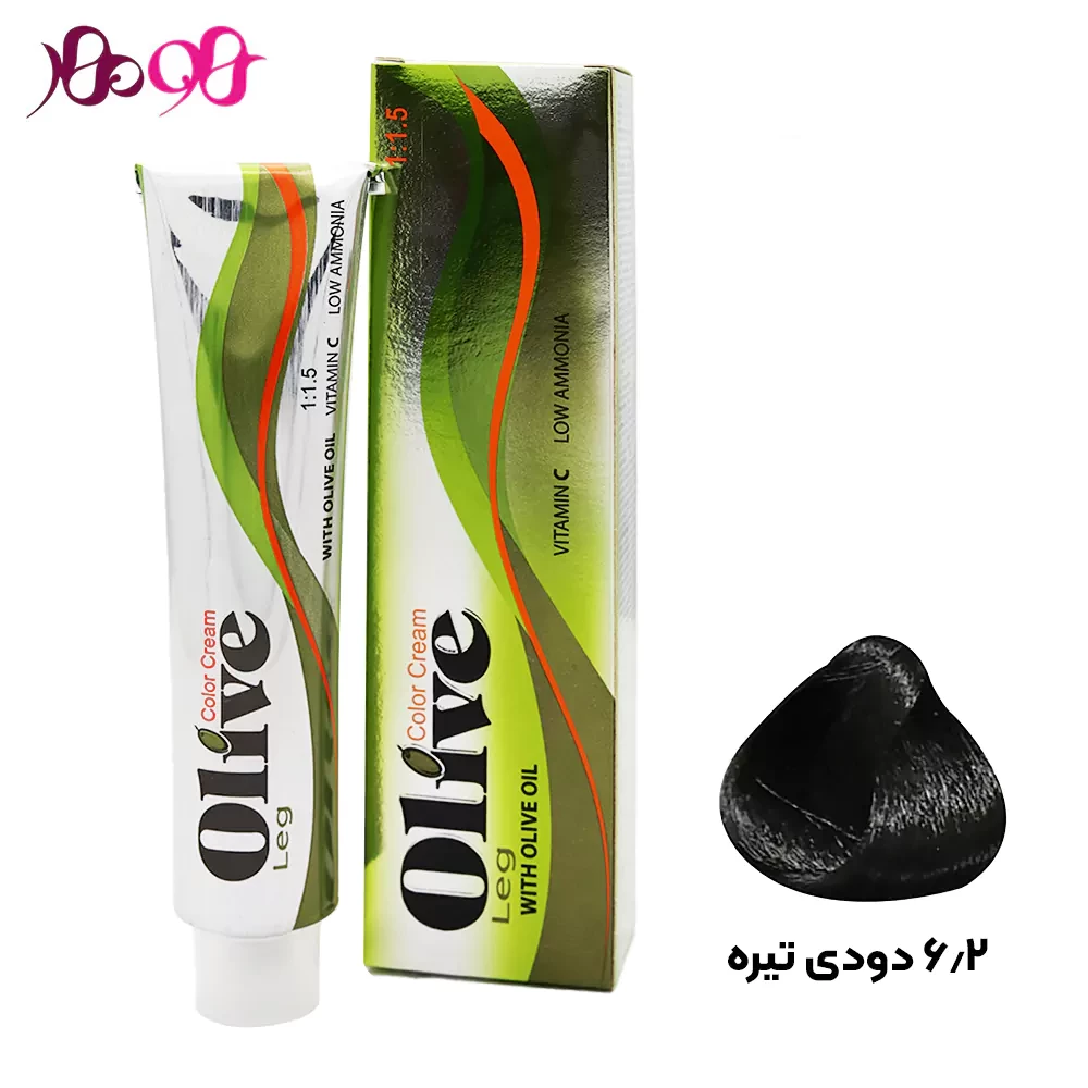 رنگ-مو-6-2-الیو-olive