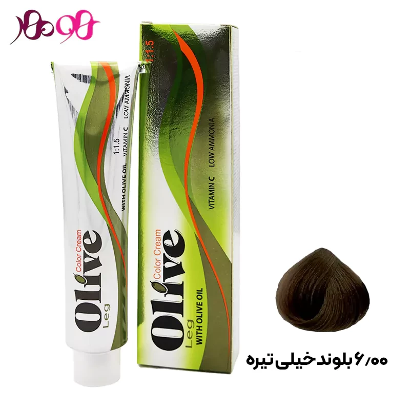 رنگ-مو-6-00-الیو-olive