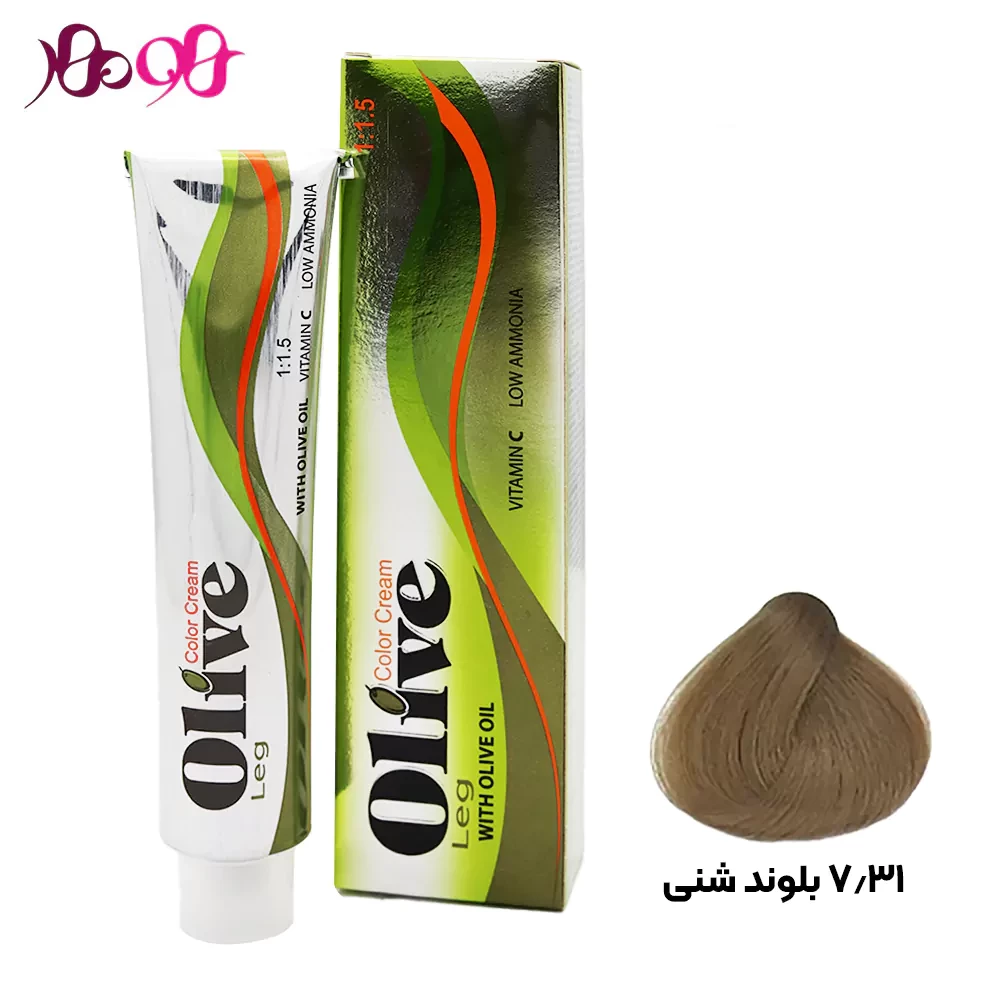 رنگ-مو-7-31-الیو-olive