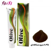 رنگ مو 8/35 الیو - olive