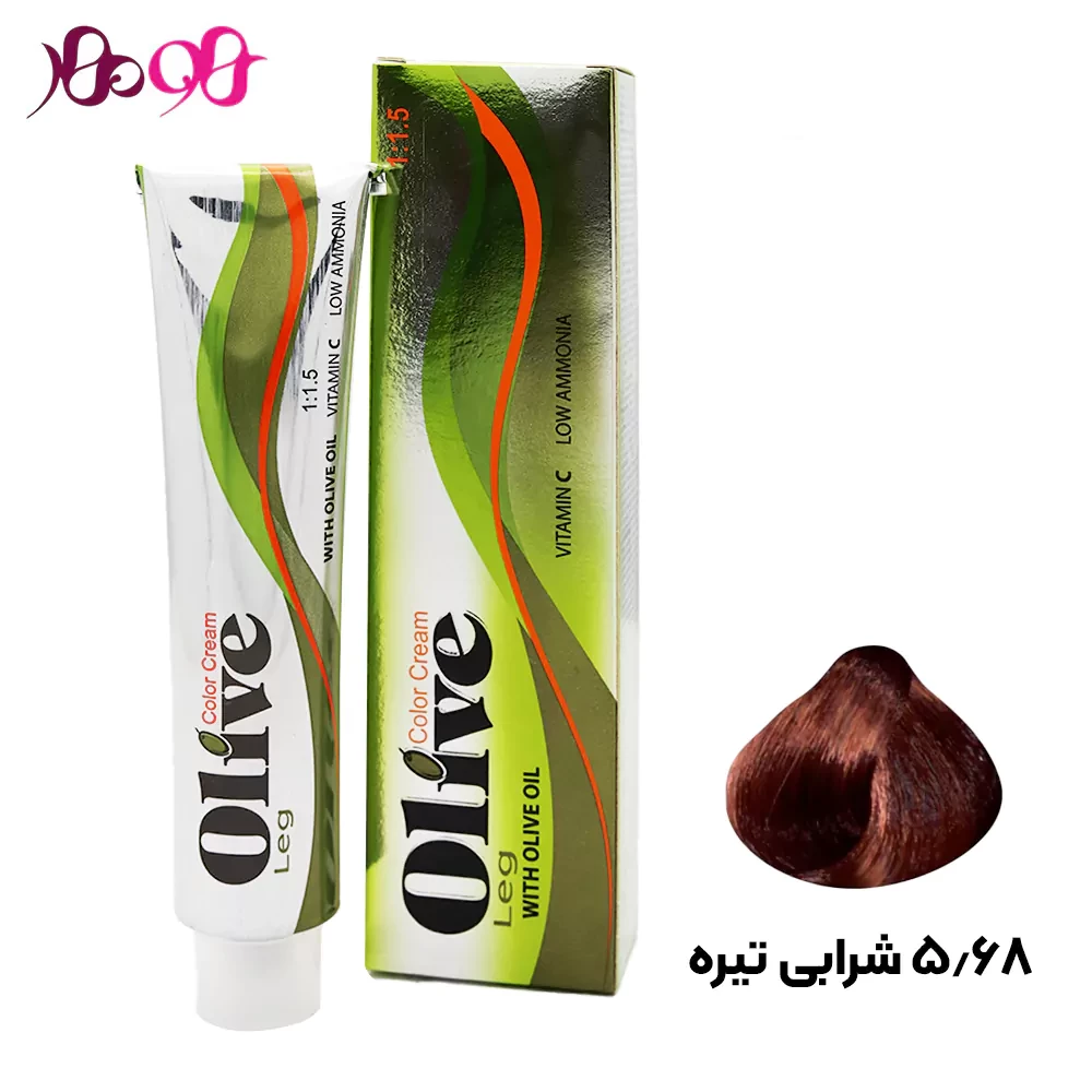 رنگ-مو-5-68-الیو-olive
