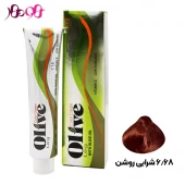 رنگ مو 6/68 الیو - olive