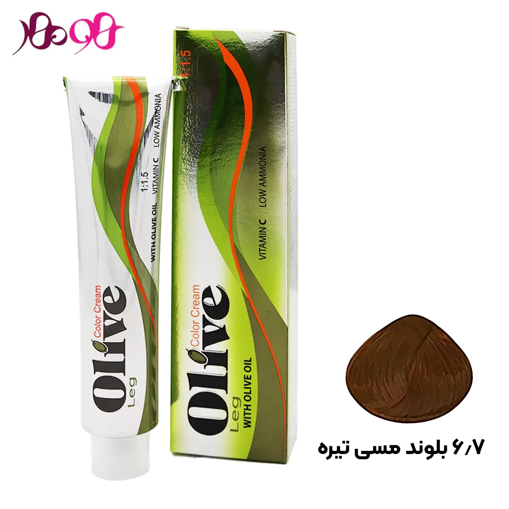 رنگ-مو-6-7-الیو-olive