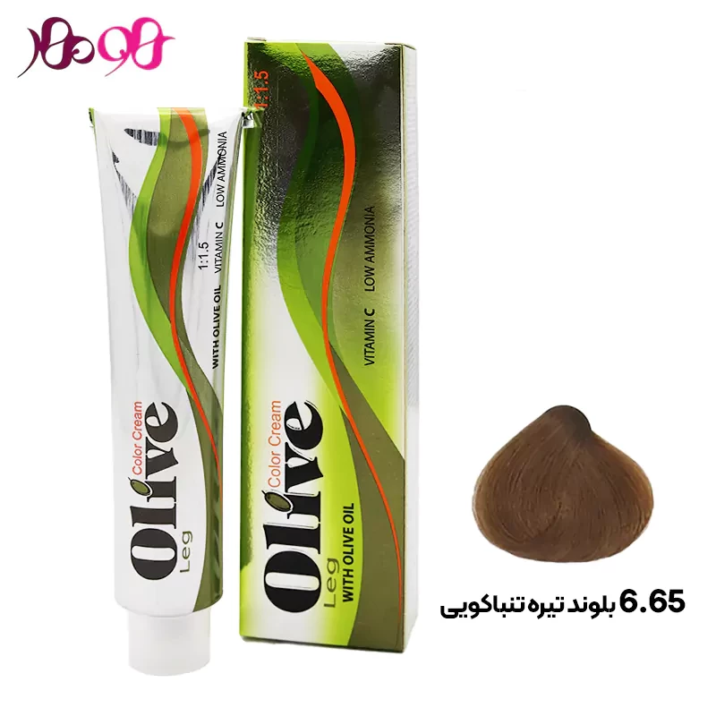 رنگ-مو-6-65-الیو-olive