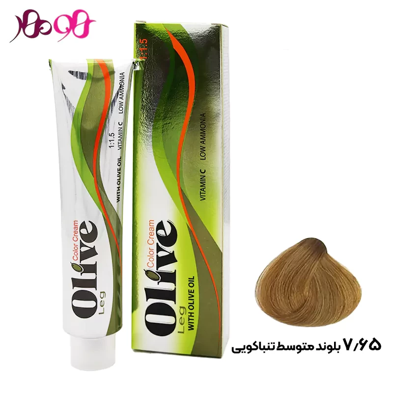 رنگ-مو-7-65-الیو-olive