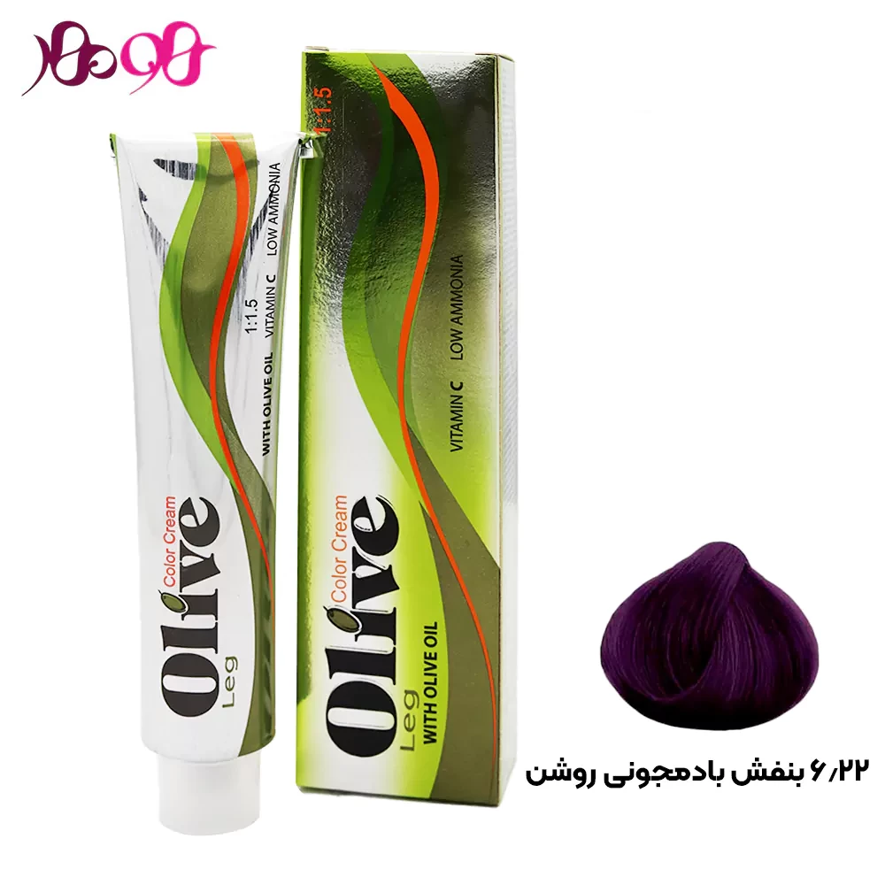 رنگ-مو-6-22-الیو-olive