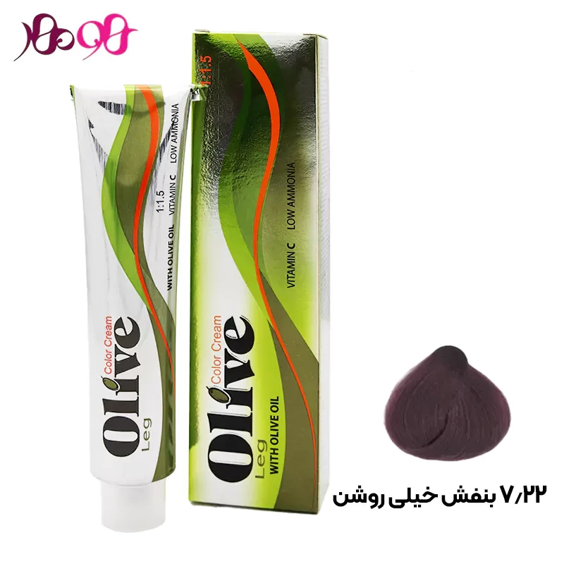 رنگ-مو-7-22-الیو-olive