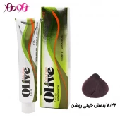 رنگ مو 7/22 الیو - olive