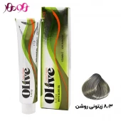 رنگ مو 8/3 الیو - olive