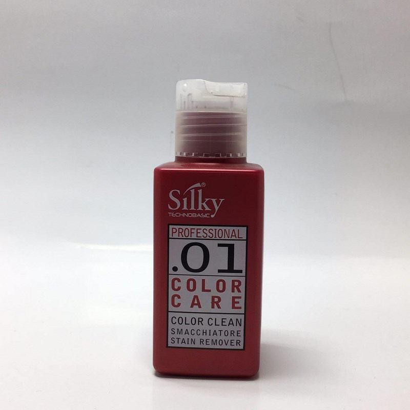 محلول پاک کننده رنگ 100mlسیلکی- Silky