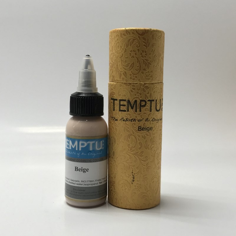رنگ تاتو تمپتو بژ - TEMPTU beige