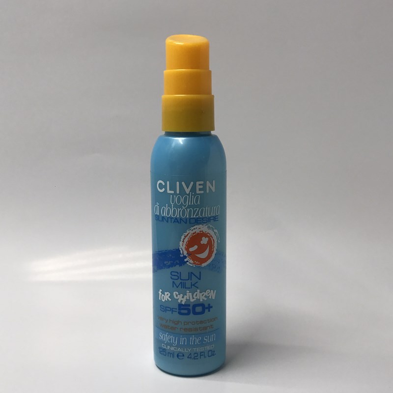 شیر ضد آفتاب SPF 50 مخصوص کودکان کلیون - CLIVEN