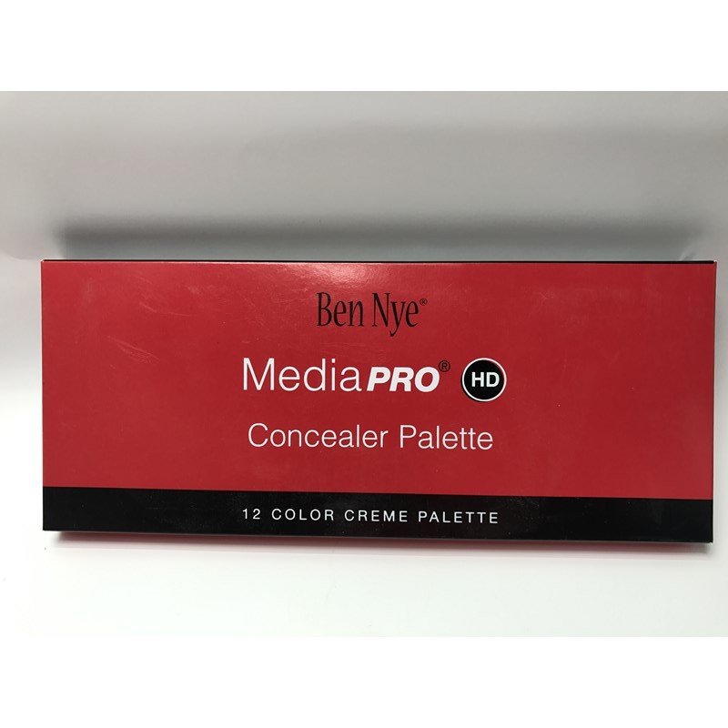 پالت کانسیلر 12 رنگی بن نای - media pro concealer palette Ben Nye