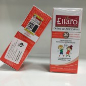 کرم ضد آفتاب کودک با SPF30 بدون پارابن و فیلترهای شیمیایی الارو محصولات - ELLARO
