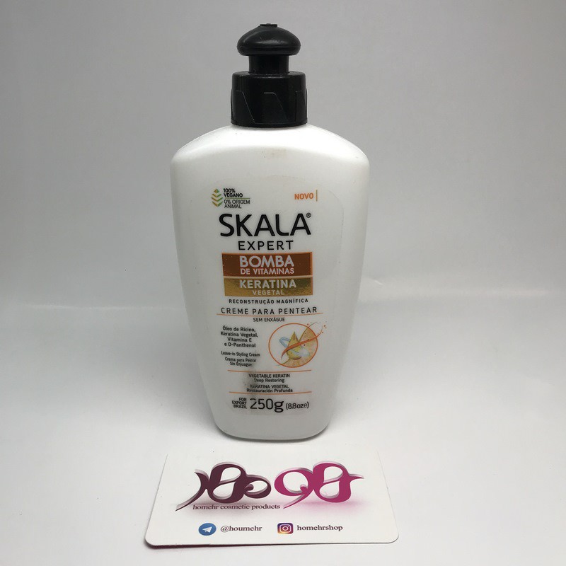 کرم مو بمب ویتامین و کراتین اسکالا حجم 250 گرم Skala Bomba Keratin Hair Cream