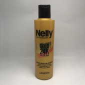 شامپو تثبیت کننده و تقویتی موهای رنگ شده نلی مدل کالر سیلک گلد حجم 300 میل - Nelly
