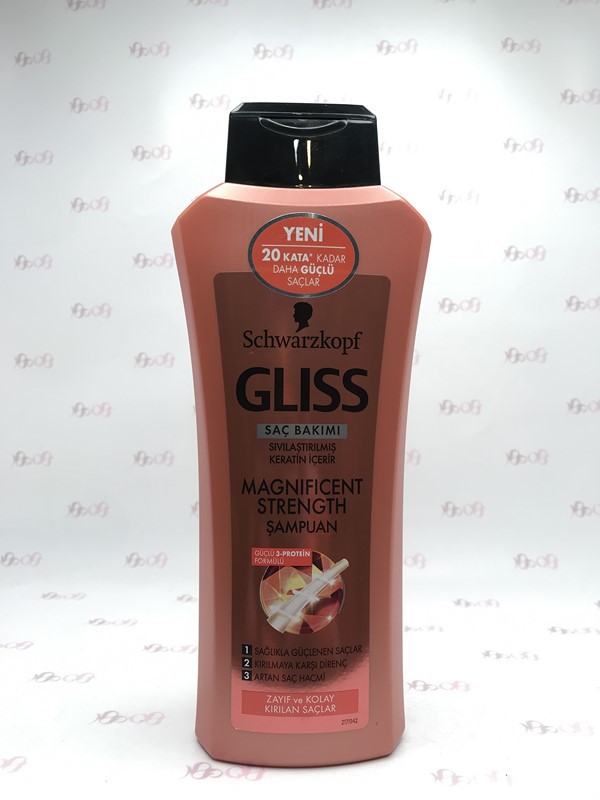 شامپو تقویت کننده موی های نازک گلیس حجم 600 میل - Gliss