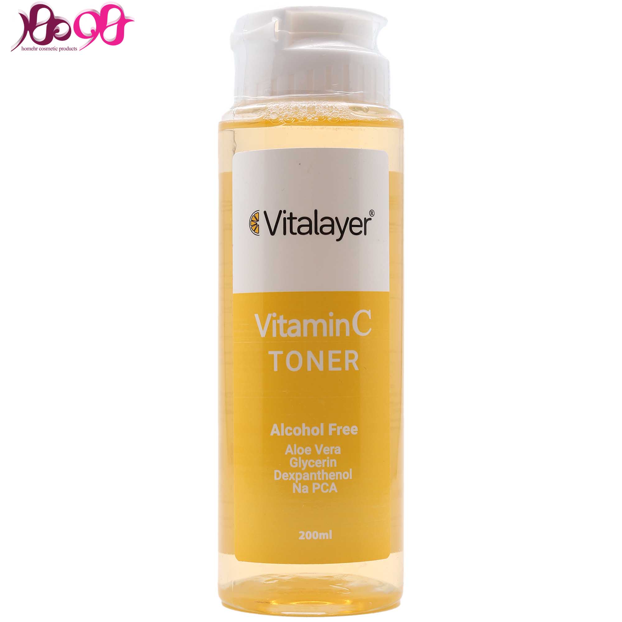 تونر-صورت-ویتامین-سی-ویتالیر-200-میل-vitalayer