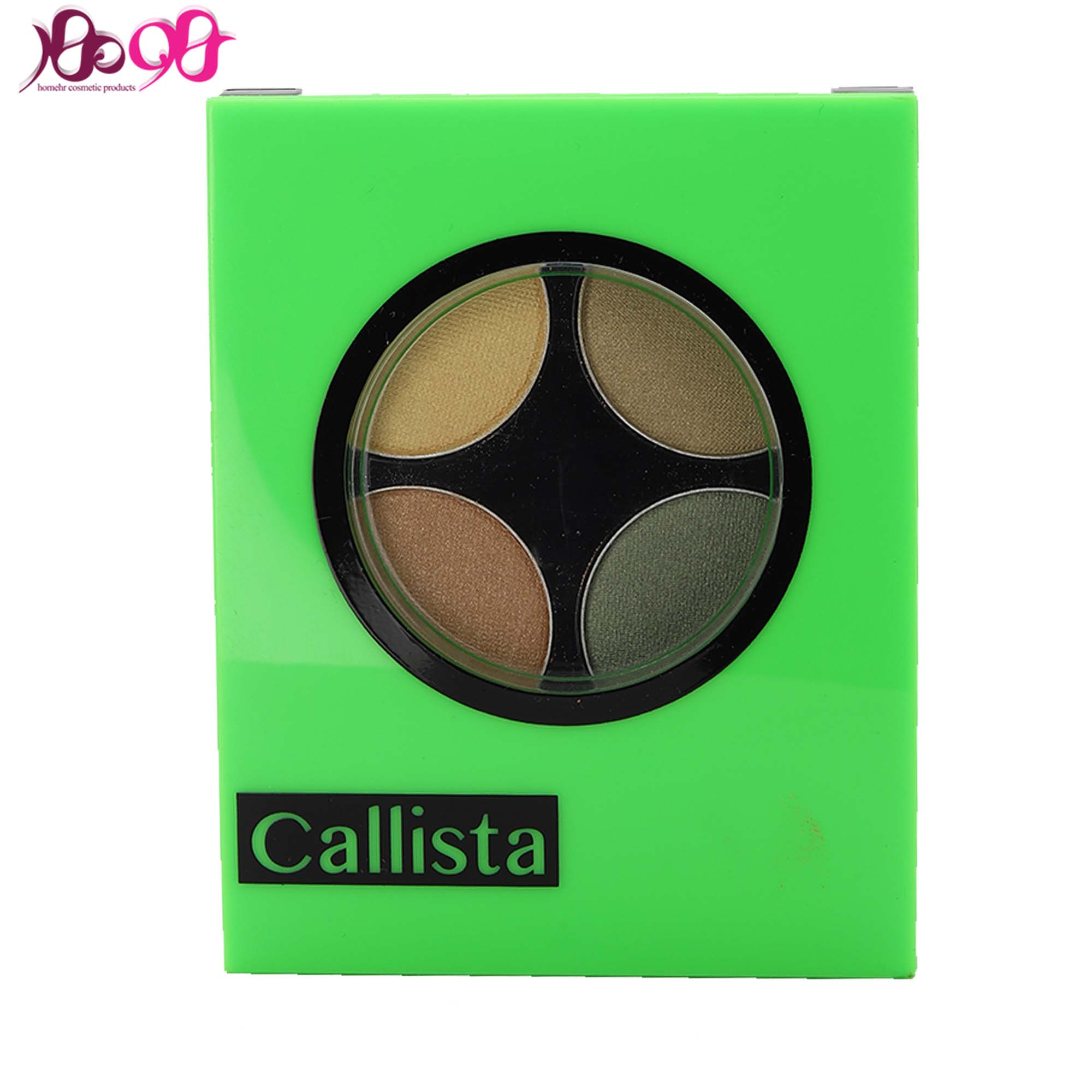 سایه-چشم-چهارتایی-کالیستا-مدل-eyeshadow-design-e25-حجم-4-گرم-calista