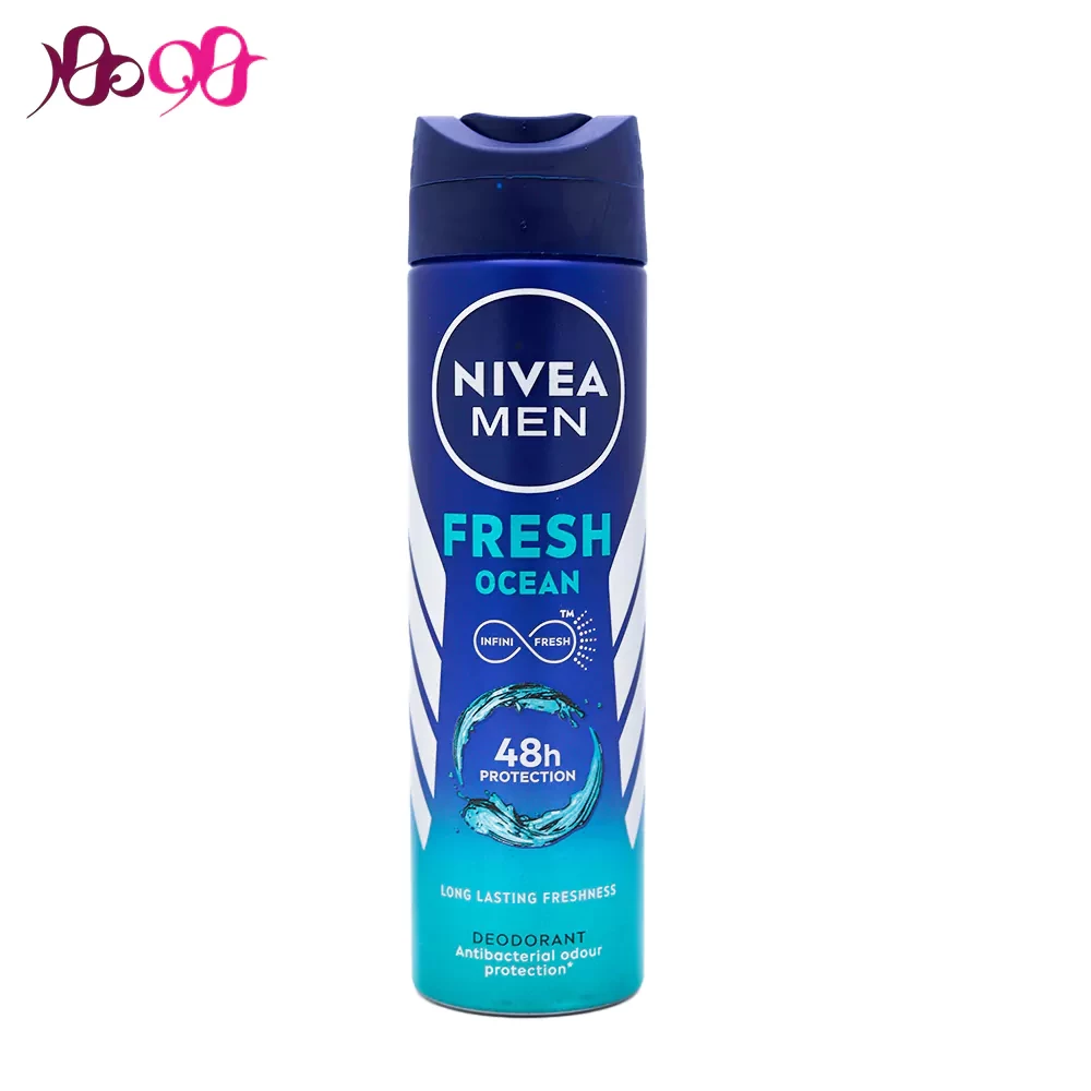 اسپری-ضد-تعریق-مردانه-نیوآ-مدل-Fresh-Ocean-حجم-150-میل---NIVEA