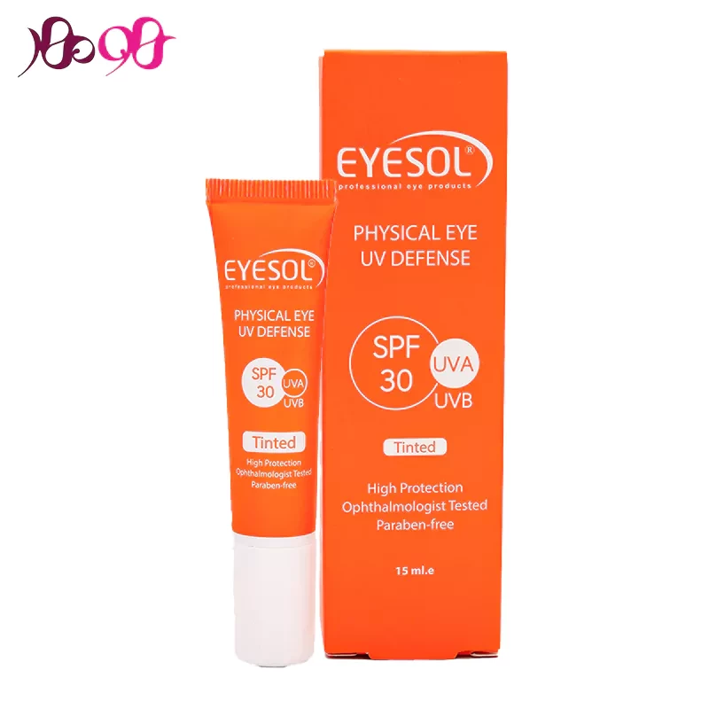 کرم-ضد-آفتاب-دور-چشم-رنگی-آیسول-spf30-حجم-15-میل-eyesol