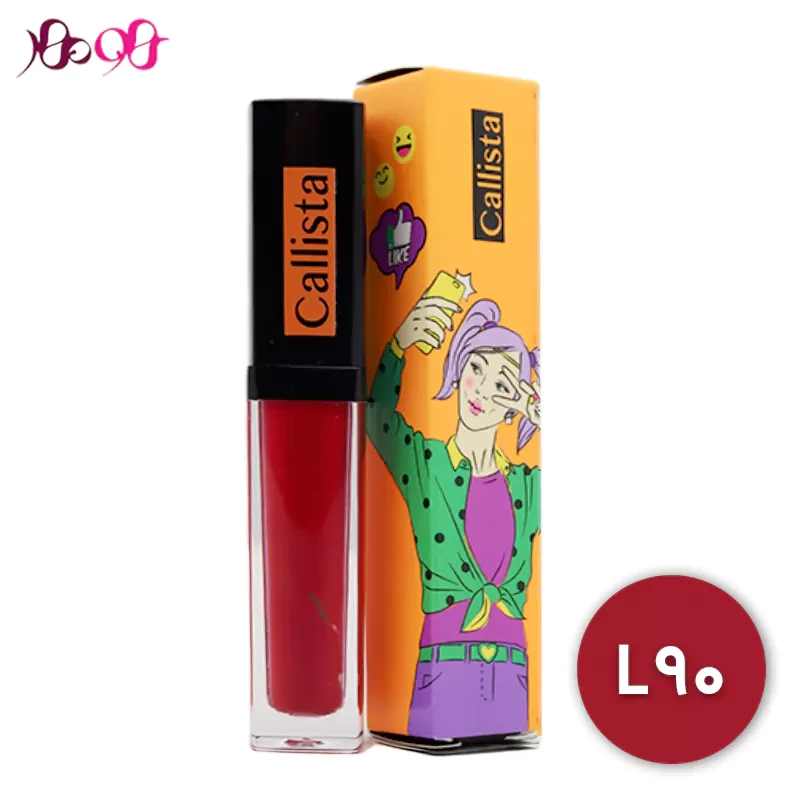 رژ-لب-مایع-کالیستا-مدل-Satin-Matt-رنگ-Callista---L90 رژ-لب-مایع-کالیستا-مدل-Satin-Matt-رنگ-Callista---L90