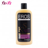 شامپو کراتین ایروس فاقد سولفات مناسب موهای آسیب دیده 500 میل - EROS