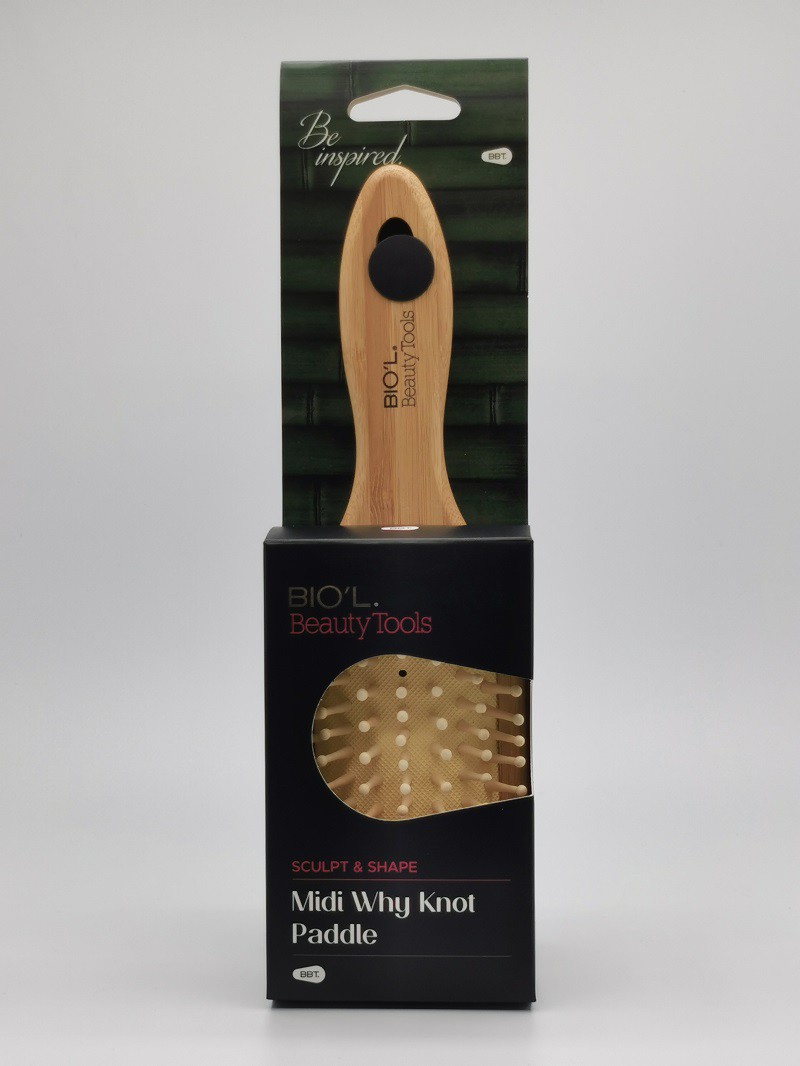 برس مو مستطیل بیول چوب بامبو - Biol برس مو مستطیل بیول چوب بامبو - Biol