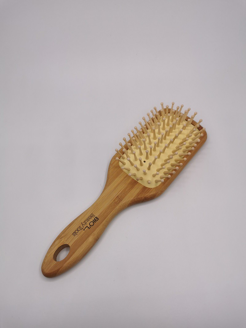 برس مو مستطیل بیول چوب بامبو - Biol برس مو مستطیل بیول چوب بامبو - Biol