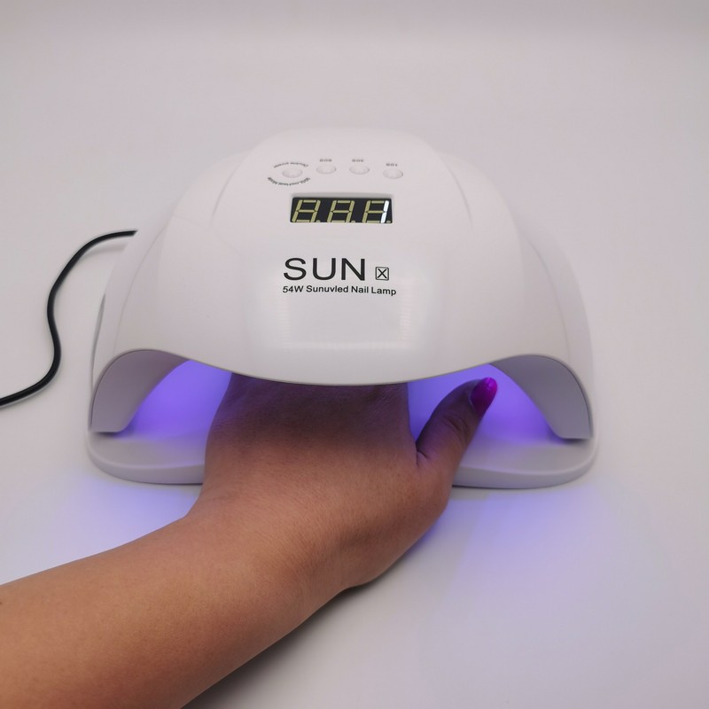 دستگاه UV LED ناخن سان مدل X قدرت 54 وات - SUN
